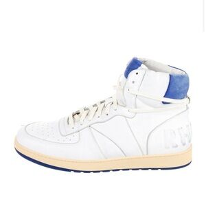 Rhude Leather High Top Sneakers